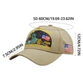 thumbnail image 3 of 250 Anniversary USA Hat 250 Year American Anniversary Hat Embroidery Eagle Patriotic Adjustable Baseball Cap 250 Anniversary Usa Hat for Men Women, 3 of 3