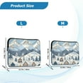 thumbnail image 4 of FORMRS 15-15.6 inch Laptop Sleeve Case Soft Carrying Quilted Computer Bag Cover, Winter Village Serenity, 4 of 7