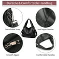 thumbnail image 2 of SENDEFN Hobo Bags for Women,Stylish Leather Tote Handbag Large Shoulder Bag Ladies Crossbody Handbags with Side Pockets for Work Travel, 2 of 6