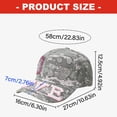 thumbnail image 5 of MOMOJIA Soft Breathable Sports Baseball Cap Traditional Sporty Sun Hat Photo Props, 5 of 11