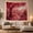 Blossom Lanterns, variant on Dominated Tree Side with Magenta Foliage Right Left, Mystical Fantasy for Space Lovers, Galaxy Room Decor, Housewarming Gift, Tapestry Wall Hanging for Bedroom and Dorm