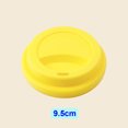 thumbnail image 1 of 2 Sizes Universal Reusable Silicone Cup Cover Fresh Lids Insulation Anti-Dust Cup Cover Coffee Mug Lid Suitable For 8.5-9cm, 1 of 6