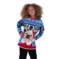 thumbnail image 4 of Jollidays Boys' Holiday Pug Long Sleeve Crewneck Ugly Christmas Sweater, Sizes S-XL, 4 of 5