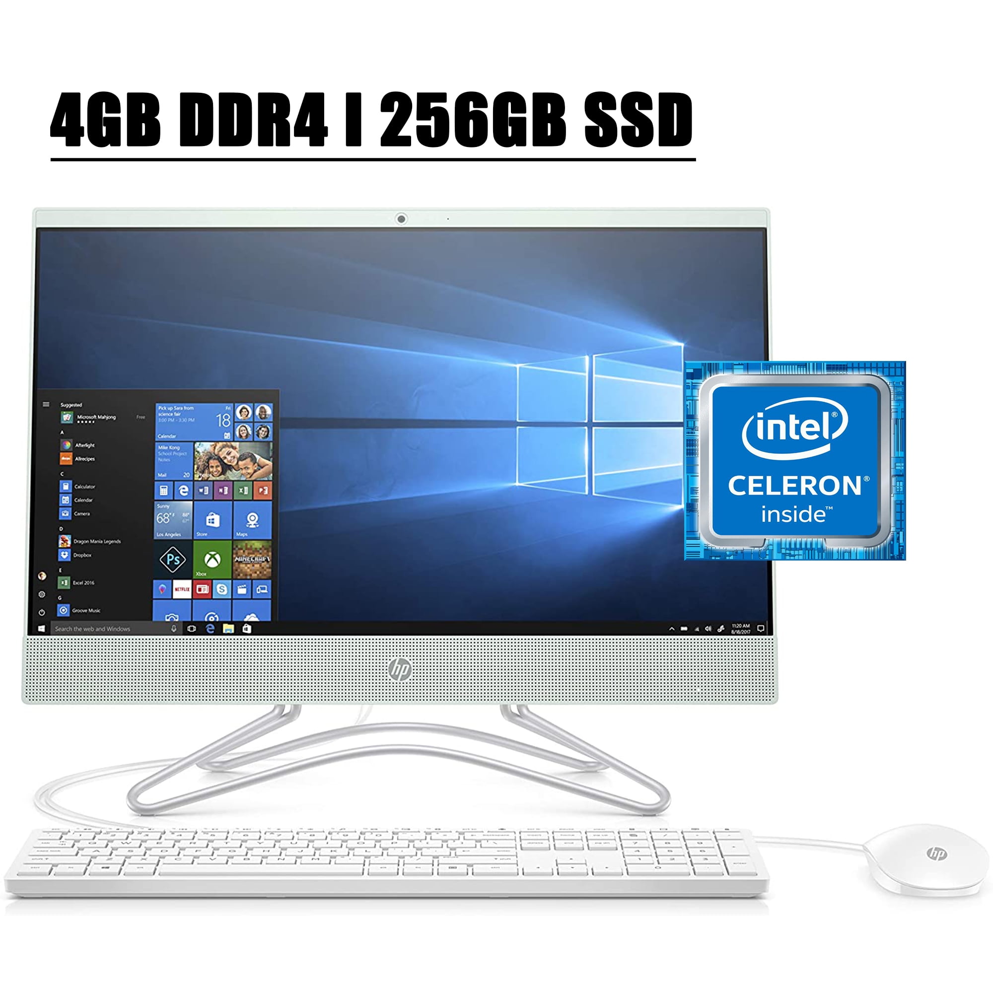 HP Pavilion 22 Flagship All In One Desktop Computer I 21.5" FHD IPS