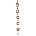 thumbnail image 1 of Rain Chain Circular Wind Chime Rain Chain for Gutter Decorative Rainwater Collection Chain with Bell, 1 of 5