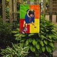 thumbnail image 2 of Carolines Treasures AMB1068GF Go Team Varsity Pug Flag Garden Size  Small multicolor, 2 of 2