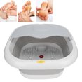 thumbnail image 1 of Foot  Massager, Bubble Mate Foot  Constant Temperature Reds Light Folding Foot Bath Barrel, Foot Soaker With Mini Acupressure Massage Points Temperature Control, 1 of 8
