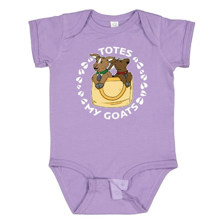 

Inktastic Cute Goats Totes My Goats Gift Baby Boy or Baby Girl Bodysuit