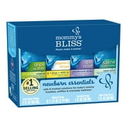 Mommy's Bliss Newborn Set, Included Gripe Water, Vitamin D, Gas Relief, Saline Drops, 4 Count
