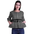 thumbnail image 1 of Moomaya Hauts Boho en Coton Blouses Décontractées d'Été Col Rond T-Shirt, 1 of 4