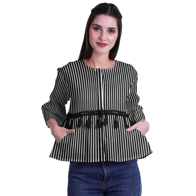 Moomaya Hauts Boho en Coton Blouses Décontractées d'Été Col Rond T-Shirt