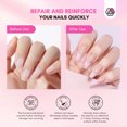 thumbnail image 5 of Saviland Nail Repair Kit for Broken Weak Damaged Nails with Nail Glue, Clear & Pink Dip Powder Kit, 5 of 8