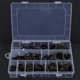 thumbnail image 3 of Kit de juntas tóricas, 180 piezas M6-M24 Juego de arandelas de junta de tornillo de drenaje de aceite Kit de anillo de sellado adherido, 3 of 9