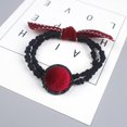 thumbnail image 2 of 6 uds. De soportes de de cuerda elástica para el cabello, accesorios para el cabello rojo Colcomx Venda del pelo de las muchachas de las mujeres, 2 of 8
