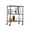 Black, variant on YRLLENSDAN 14"D x 36"W x 54" H Commercial Wire Shelving Unit Metal Shelf with 4 Tier Adjustable Layer Rack Strong Steel for Restaurant Garage Pantry Kitchen Garage,Black