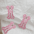 thumbnail image 3 of Pinzas para el pelo con forma de hueso de 1 pulgada, accesorios para el cuidado de mascotas, para perros, gatos y cachorros, paquete de 20, 3 of 5