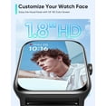 thumbnail image 2 of Reloj inteligente Fitpolo Android, Alexa integrado IP68 a prueba de agua, 2 of 6