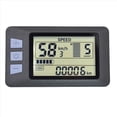 thumbnail image 4 of 3X Panel de Visualización de Medidor de Pantalla LCD P3H 24V 36V 48V 60V Panel de Visualización de Medidor de Bicicleta Eléctrica para Scooter Eléctrico (5PIN), 4 of 7