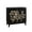Black, variant on HIUU Carved Sideboard,Vintage Credenza Sideboard Buffet,Rustic Accent Cabinet with Doors,Decorative Cabinet,Buffets & Sideboards,for Living Room, Kitchen, Dining Room(White)