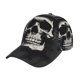 thumbnail image 1 of Fotbe Magician Hat Skull Gorro Clásico de Béisbol, Gorra Ajustable con Broche Snapback, Gorro de Exterior de Algodón Suave, 1 of 6