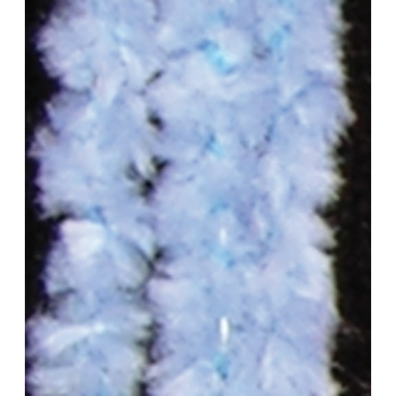 The Ribbon People Blue Chenille Wired Craft Ribbon 0.25" x 110 Yards