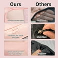 thumbnail image 5 of 9 Set Packing Cubes for Suitcases, Luggage Organizers with 4 Compressible Packing Cubes, Shoe Bag, Underwear Cube, Cable Organizer & Laundry Bag, Pink, 5 of 7