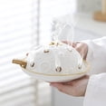 thumbnail image 1 of Ceramic Incense Burner Tray Rounded Smooth Outline Large Capacity Combustion Space Easy Wiping Clean Ornament for Home Office Study Bedroom Daily Relaxation Aromatherapy Interior Decor, 1 of 9
