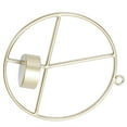 thumbnail image 4 of Domqga Geometric Shape Candle Holder Decoration Living Room Fashion Metal Crafts For Home Decor Gold,Geometric Candlestick,Home Decor, 4 of 8