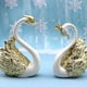 thumbnail image 5 of 4 Piezas de Figuras de Adornos de Cisne, Decoración de Pastel de Cisne, Decoración de Figuras de Coche, Decoración de Navidad para Bodas Hogar A, 5 of 5