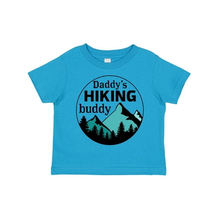 

Inktastic Daddy s Hiking Buddy with Mountains and Trees Gift Toddler Boy or Toddler Girl T-Shirt