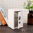 thumbnail image 4 of Piggy Bank Safe, Coin Bank Money Box Secret Safe With Key For Children And Adults, 10 X 12 X 18cm(white), 4 of 5