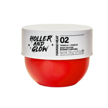 Holler And Glow Hawaii Heat Vanilla Body Butter, 150g/5.29 oz
