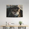 thumbnail image 2 of Picia Pilot Cat In Vintage Plane Pattern Tapestry-Tapestries for Bedroom Living Room Dorm(29x37"), 2 of 8