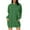 Green, variant on BSDJILFG Sweatshirt Dress for Women Solid Color Plus Size T-Shirt Women Long Sleeve Pocket Pullover Hoodie Dress Waist Sweatshirt Tops Loungewear ,S-3XL
