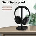 thumbnail image 2 of Cheers.US Headphone Stand Hanger,Detachable Design Wide Base Universal Headphone Holder,Universal Headphone Stand Headphone Hanger Display Holder for Desk, 2 of 7