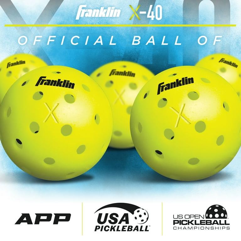 Franklin Sports Outdoor Pickleball Starter Set - US Open Official