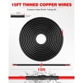 thumbnail image 4 of Cable eléctrico NAOEVO, calibre 16, 2 conductores, 16 AWG, 15 pies, 4 of 6