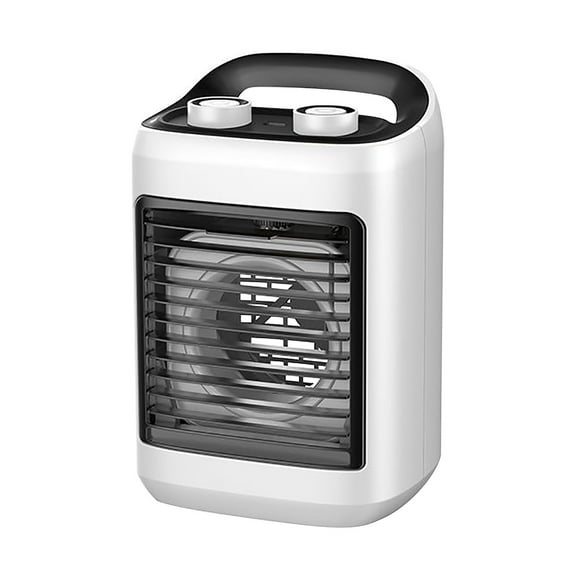 Portable Ac with 180ml Water Tank, Ultra Quiet AC Fan for Home Office Camping Car, Instant Cooling Personal Air Cooler