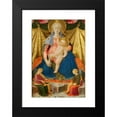 thumbnail image 2 of Zanobi Strozzi 18x24 Black Modern Framed Museum Art Print Titled - The Madonna of Humility with Two Musician Angels (1448 - 1450), 2 of 5