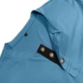 thumbnail image 5 of XUANTAOO T Shirts for Man Long Sleeve Button Down Crew Neck Henley Shirt Lightweight Light Blue Shirts with Button Mens Clothing, 5 of 6