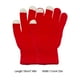 thumbnail image 3 of Jumpingount 1 par de guantes de invierno para mujer, tejido artesanal, cubierta de mano, elegante, cálido, cómodo, guante de punto para pantalla táctil guantes y mitones Rojo púrpura Jumpingount AP009536-12, 3 of 6