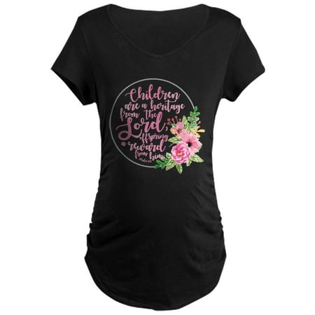 

CafePress - Children Heritage - Maternity Dark T-Shirt