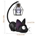 thumbnail image 2 of Jadeshay Adornos De Lámpara De Escritorio Led De Gato De Luz Nocturna De Resina Con Regalo De Decoración Del Hogar De Pantalla (ojos Negros) Jadeshay moderno, 2 of 8