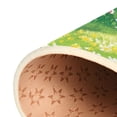 thumbnail image 6 of Vibrant Flower Meadow 63''x48'' Plush Memory Foam Bath Mat, Soft, Absorbent, Non Slip, Durable, 6 of 7