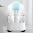 thumbnail image 4 of Rain cloud humidifier 450ml essential oil diffuser with 7 colors led lights,nano mist essential oil diffuser & humidifier for ho, 4 of 5