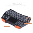 thumbnail image 4 of Mistaha 2.4G Mini Wireless Keyboard Air Mouse Three-color Backlight Keyboard with Touch Pad for Laptop, 4 of 8