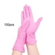 thumbnail image 1 of 100 guantes desechables sin polvo, guantes desechables de nitrilo, guantes desechables para tareas domésticas para catering, pintores, cocina, profesi M DYNWAVEMX Guantes desechables de nitrilo, 1 of 8