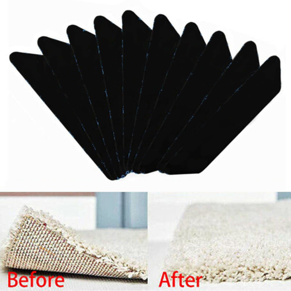 Rug Grippers Non Slip Anti Skid Reusable Washable Grip Floor Carpet Mat Home ACC 