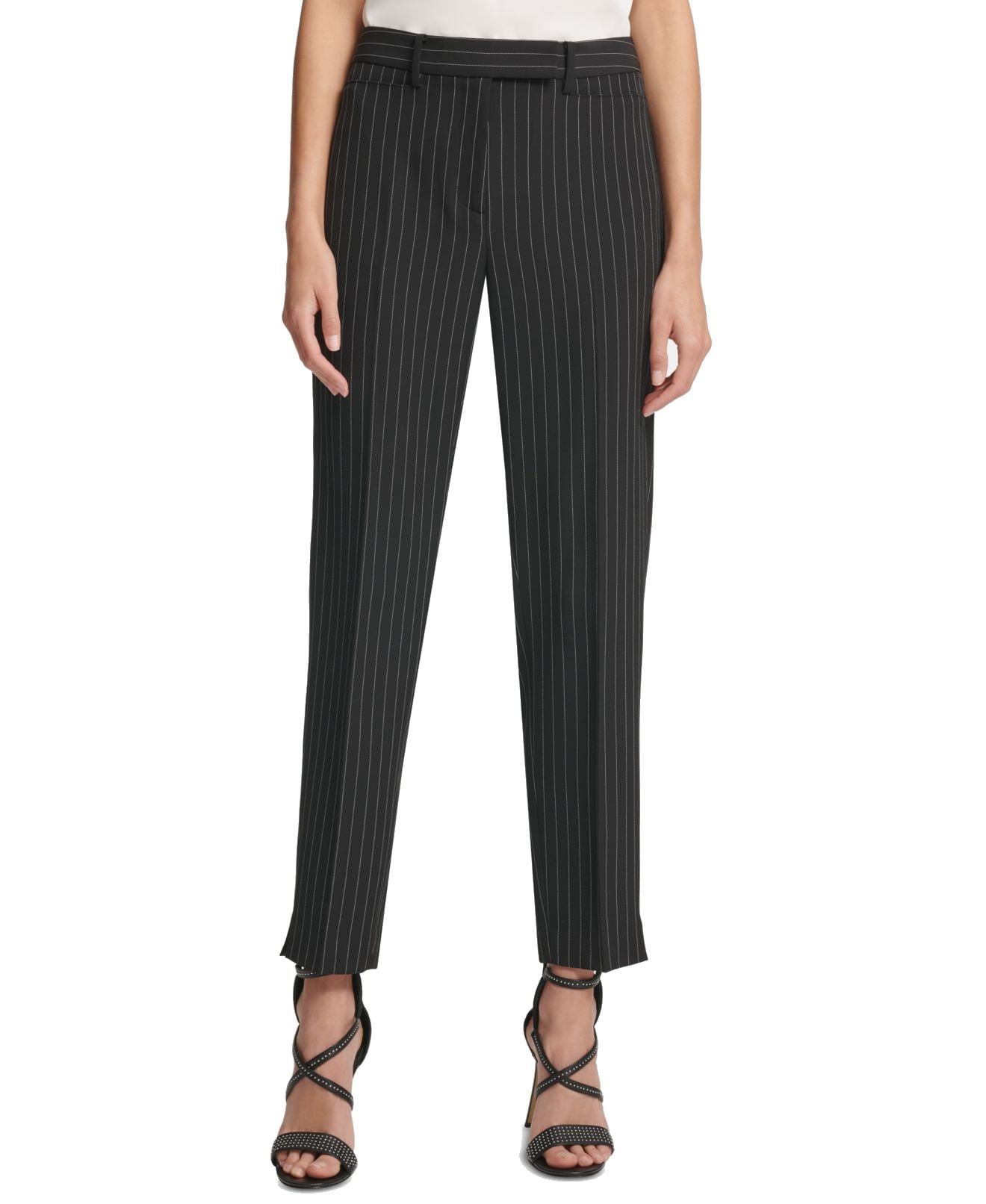striped dress pants womens