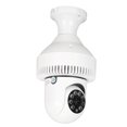 thumbnail image 3 of Cámara de seguridad con bombilla, 1080P, WiFi, casquillo E27, vigilancia de 360 grados, seguimiento automático, visión nocturna, comunicación bidireccional, 110 a 240 V, 3 of 5